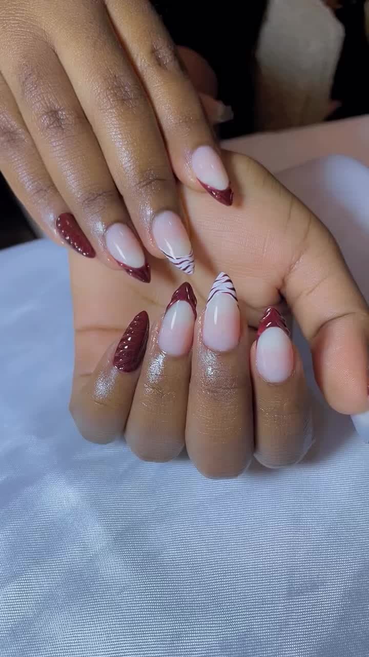 The Polish Aura reel 09 - nail transformation video